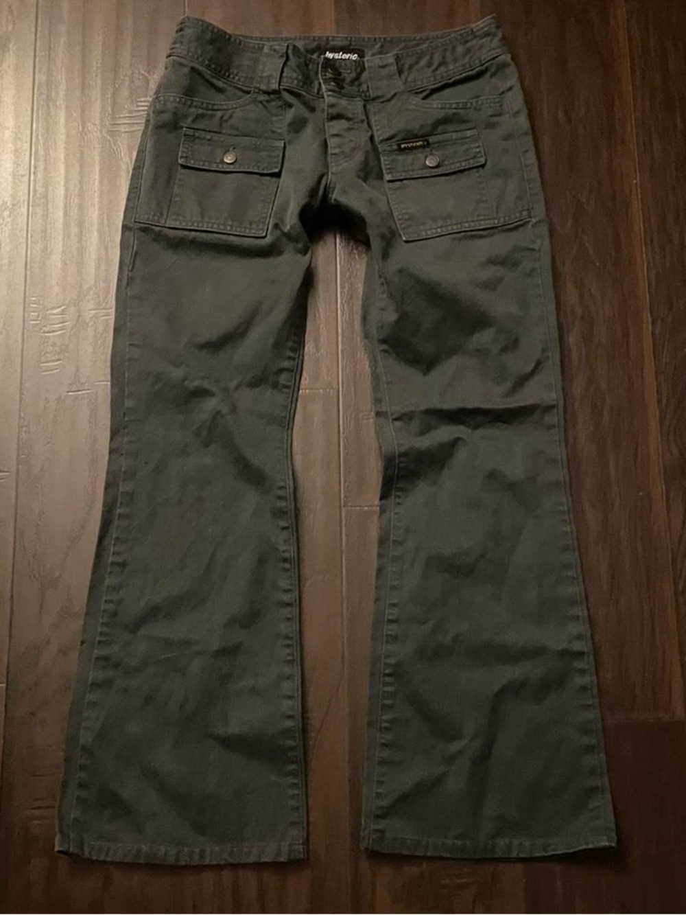 hysteric glamour cargo grey jeans